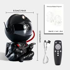 Rocket Astronaut LED Star Galaxies Projector Lamp For Decoration Bedroom Room Decor Kids Gift