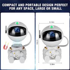 Rocket Astronaut LED Star Galaxies Projector Lamp For Decoration Bedroom Room Decor Kids Gift